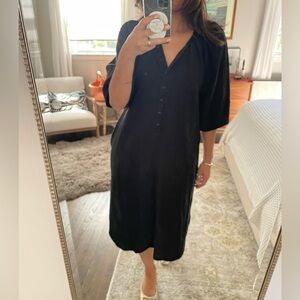 Apiece Apart Linen Blend Long Dress